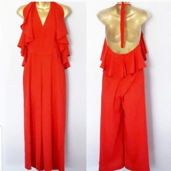 Red Jumpsuit  NWT Size Small - Picture 9 of 16